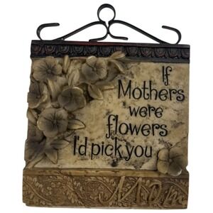 Mothers Day Office Wall Hanging Mom Flowers Pick You Home Decor Decoration B20Q‎
